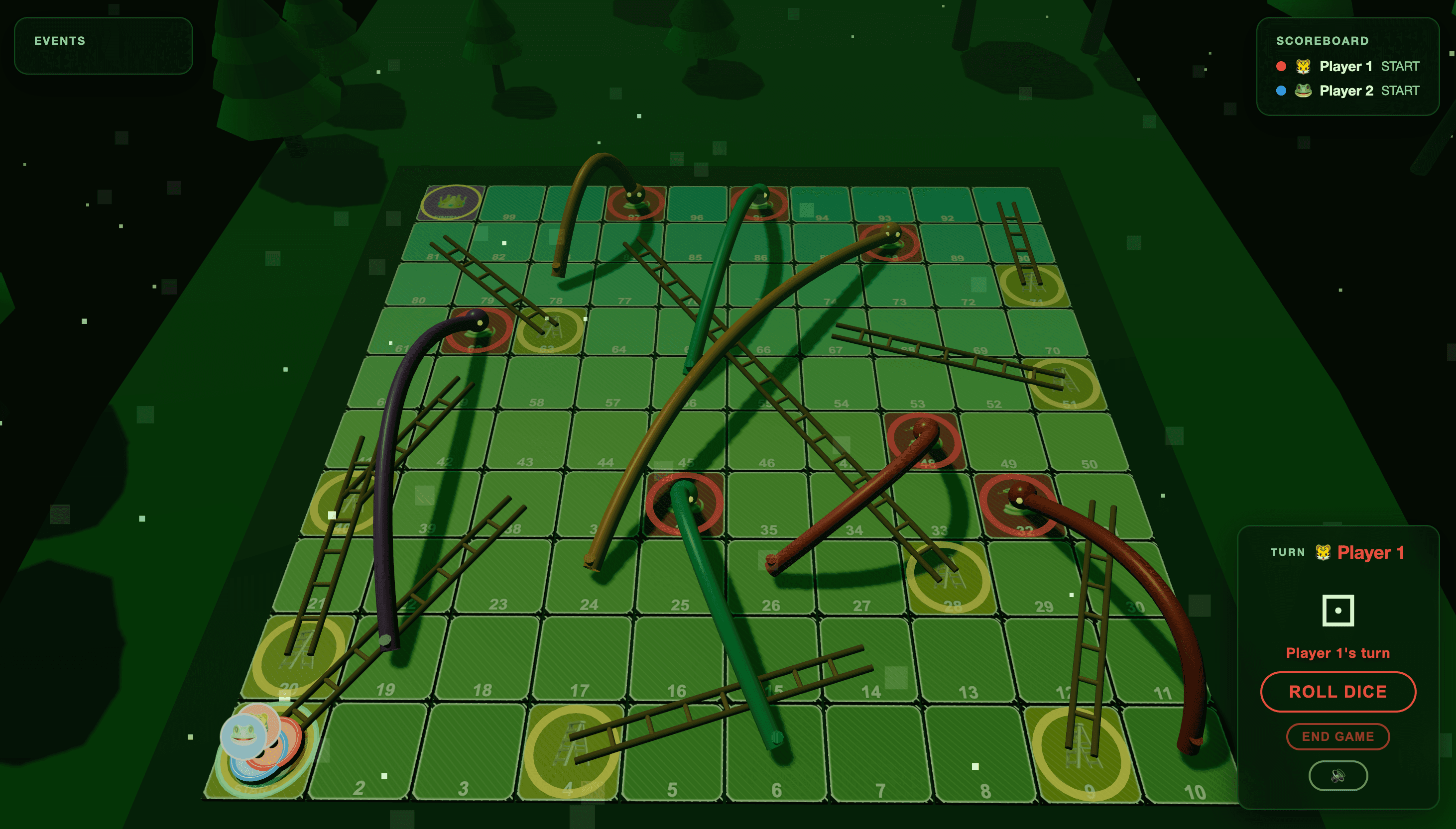 Snakes & Ladders 3D screenshot